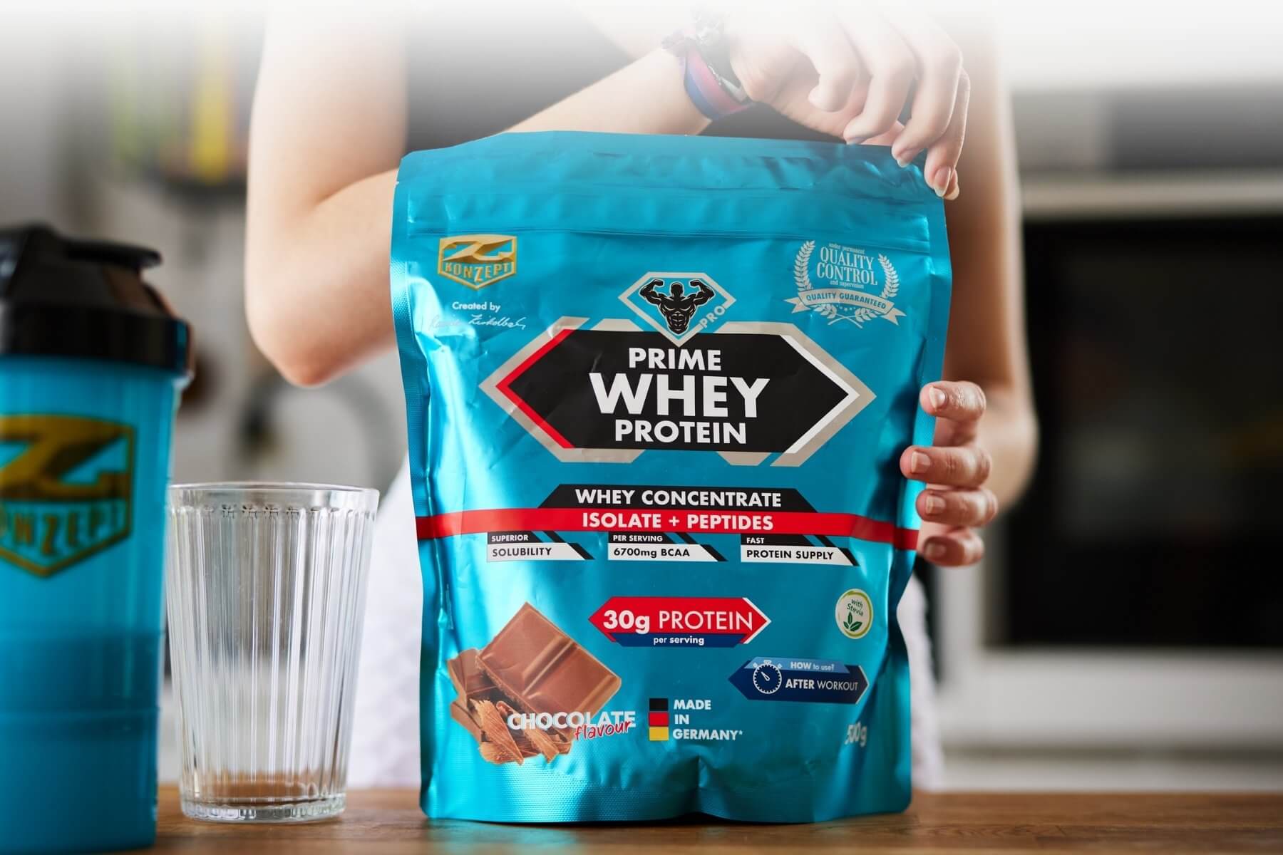 Prime Whey Protein jahoda